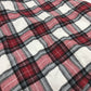 OFF-WHITE Men's Red Long Sleeve Spray Check Button-Down Cotton Shirt