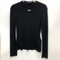 OFF-WHITE OWAE23-RTW0098 Off-White ロゴ シームレスシャツ 長袖 ロングTシャツ アパレル ロングＴシャツ レーヨン メンズ ブラック