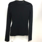 OFF-WHITE OWAE23-RTW0098 Off-White ロゴ シームレスシャツ 長袖 ロングTシャツ アパレル ロングＴシャツ レーヨン メンズ ブラック
