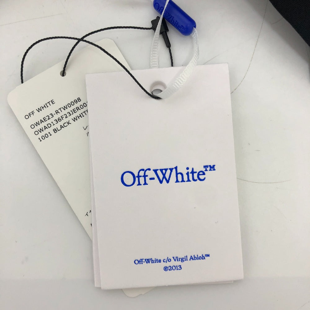 OFF-WHITE OWAE23-RTW0098 Off-White ロゴ シームレスシャツ 長袖 ロングTシャツ アパレル ロングＴシャツ レーヨン メンズ ブラック