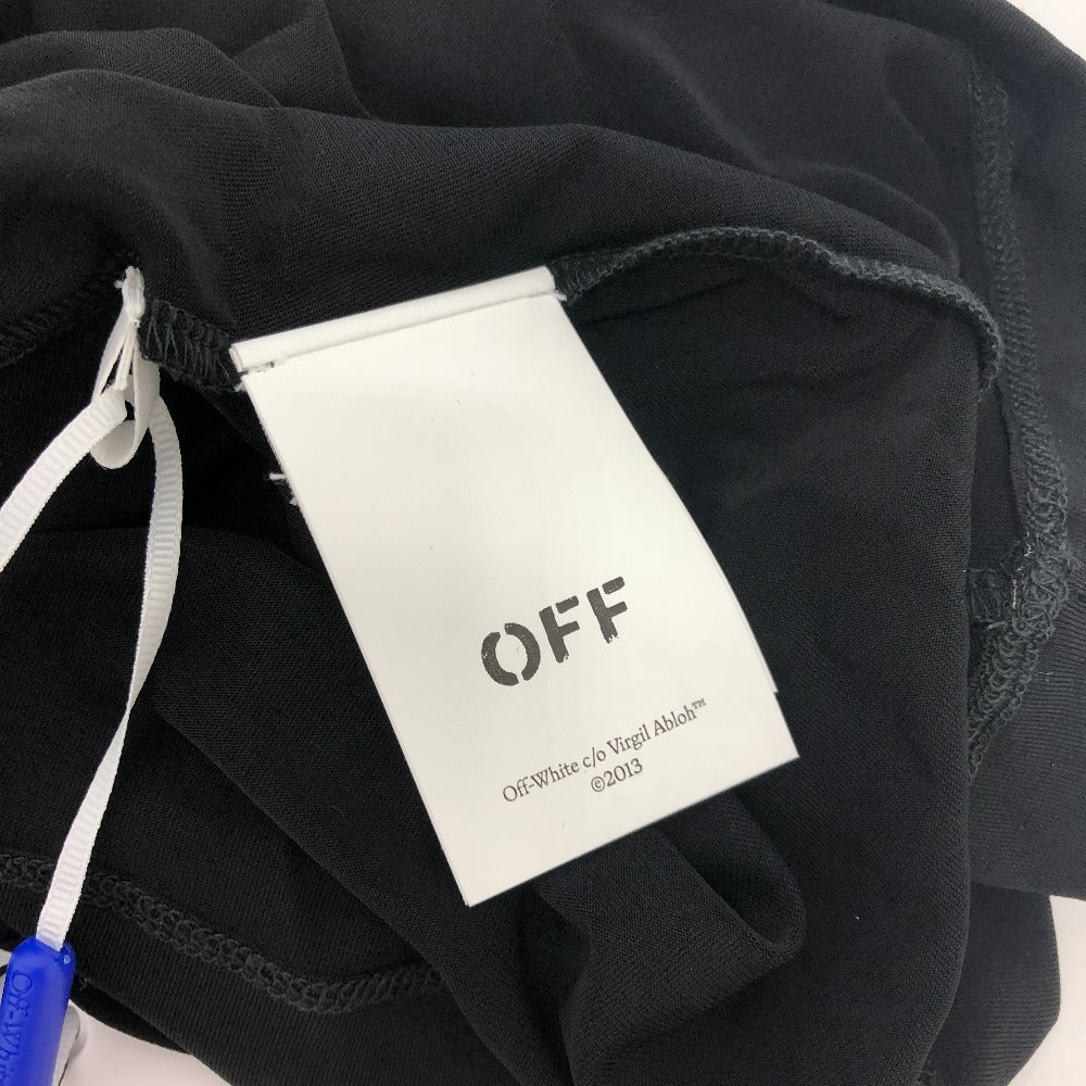 OFF-WHITE OWAE23-RTW0098 Off-White ロゴ シームレスシャツ 長袖 ロングTシャツ アパレル ロングＴシャツ レーヨン メンズ ブラック