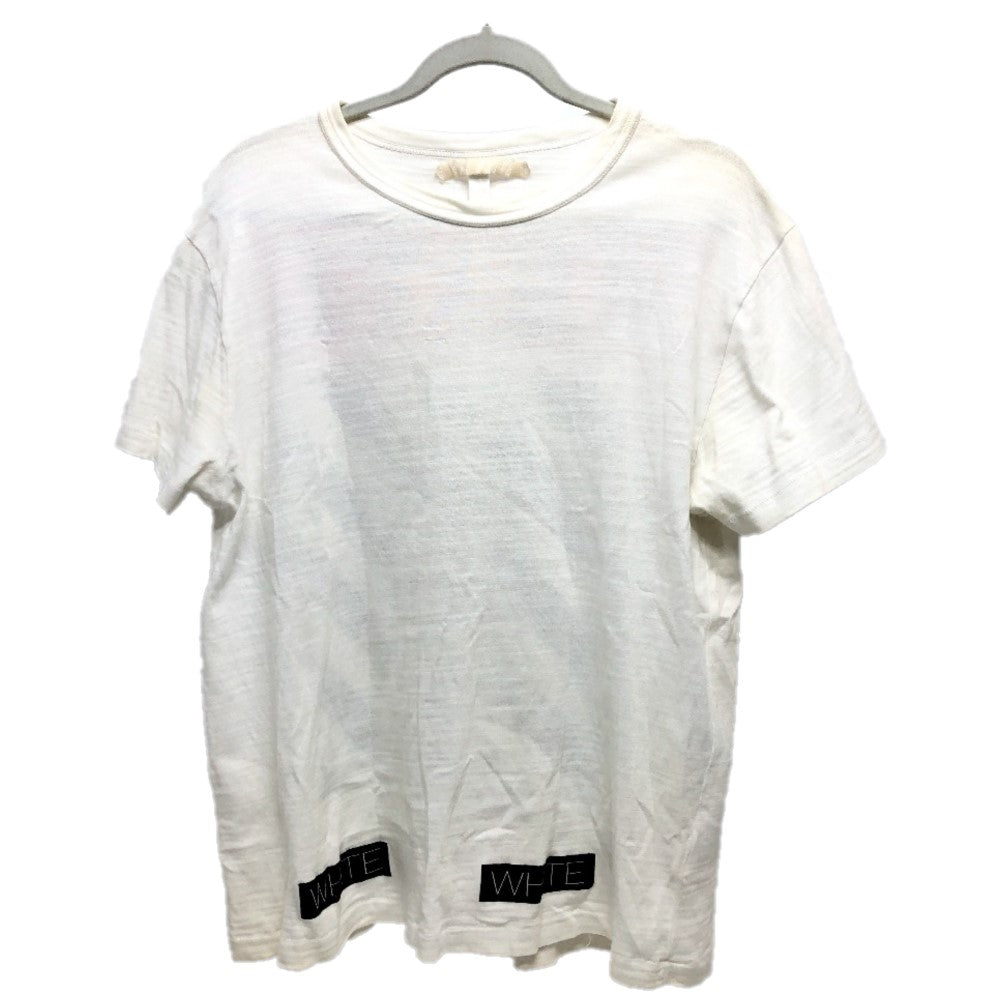 OFF-WHITE アパレル トップス 半袖 Tシャツ バックプリント アローロゴ 半袖Ｔシャツ コットン メンズ ホワイト - brandshop-reference