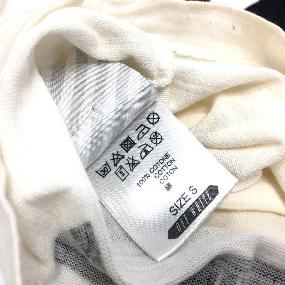 OFF-WHITE アパレル トップス 半袖 Tシャツ バックプリント アローロゴ 半袖Ｔシャツ コットン メンズ ホワイト - brandshop-reference