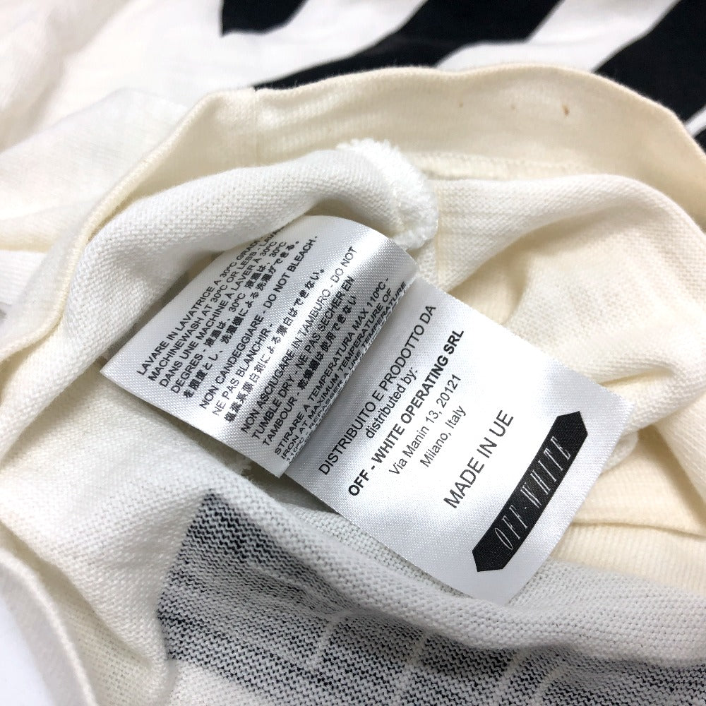 OFF-WHITE アパレル トップス 半袖 Tシャツ バックプリント アローロゴ 半袖Ｔシャツ コットン メンズ ホワイト - brandshop-reference