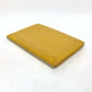 HERMES Calvi Business Card Case Leather Accessory Pass Case Card Case Epson Women's Yellow