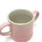 LE CREUSET Baby mug Ceramic tableware cups Mug Pottery Milky pink pink Used
