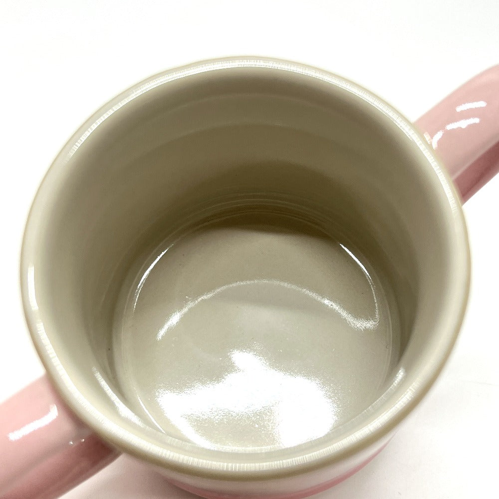LE CREUSET Baby mug Ceramic tableware cups Mug Pottery Milky pink pink Used