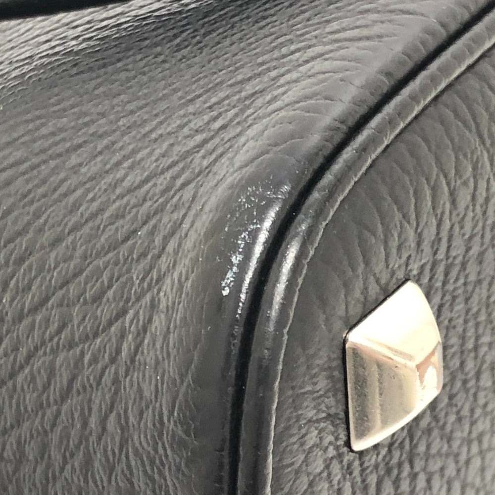 Maison Margiela 56WG0081 5AC マイクロ カバン 2WAY チェーン ショルダー ハンドバッグ レザー レディース ブラック