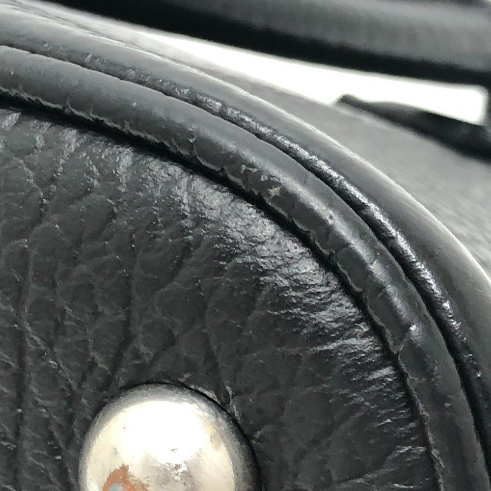 Maison Margiela 56WG0081 5AC マイクロ カバン 2WAY チェーン ショルダー ハンドバッグ レザー レディース ブラック
