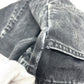 Maison Margiela cut out Wide-leg pants apparel Denim pants cotton Black Used