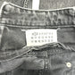 Maison Margiela cut out Wide-leg pants apparel Denim pants cotton Black Used