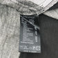 mikomori C0015 A1LR01 Apparel Patchwork Off-the-Shoulder Short Sleeve Flared Dress, Women's, Gray x Black