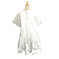 Merlette NYC Cotton Tiered Long/Short Sleeve Dress, White, Women's