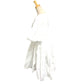 Merlette NYC Cotton Tiered Long/Short Sleeve Dress, White, Women's
