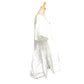 Merlette NYC Cotton Tiered Long/Short Sleeve Dress, White, Women's