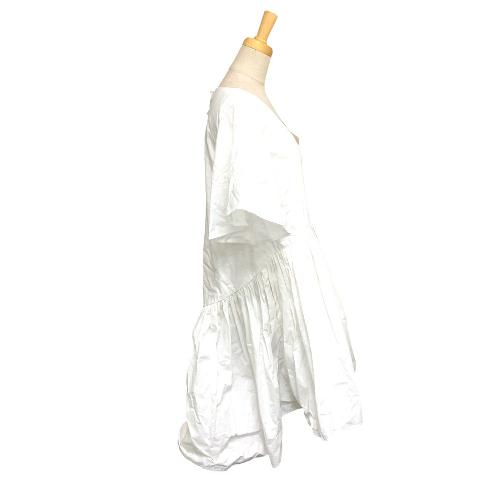 Merlette NYC Cotton Tiered Long/Short Sleeve Dress, White, Women's