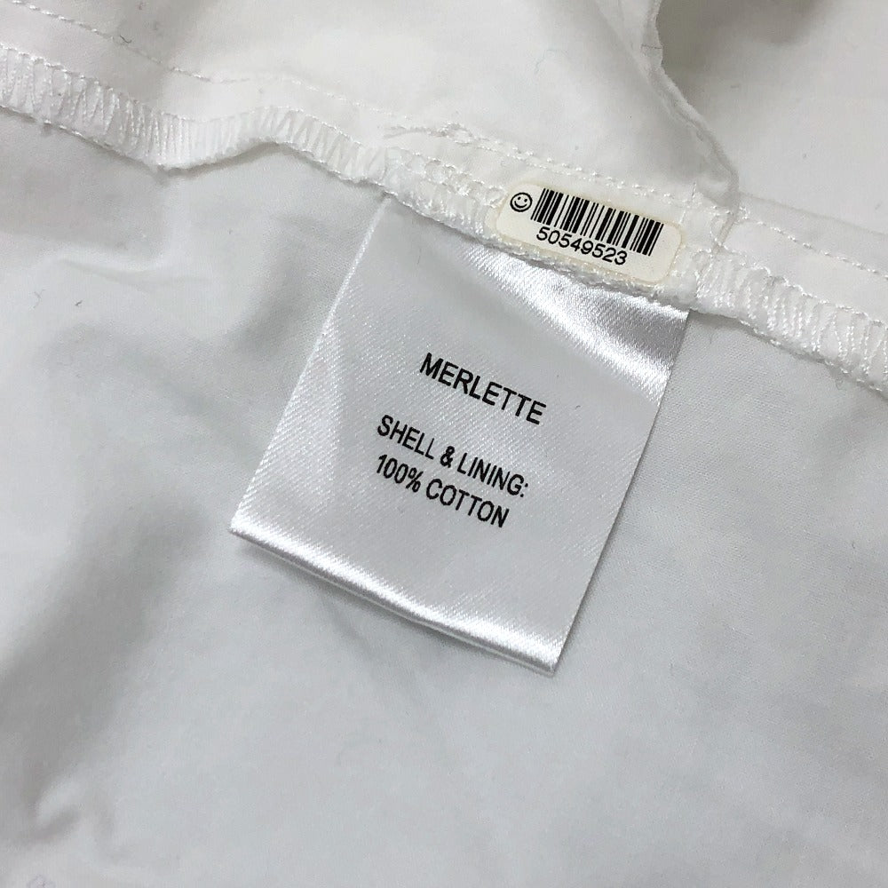Merlette NYC Cotton Tiered Long/Short Sleeve Dress, White, Women's