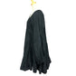 Merlette NYC 175N65PO Merlette 長袖 ワンピース コットン レディース ブラック