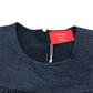 Merlette NYC 4010300290 Ron Herman Collaboration Soliman Apparel Denim Long Sleeve Dress, Cotton, Women's, Blue