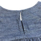 Merlette NYC 4010300290 Ron Herman Collaboration Soliman Apparel Denim Long Sleeve Dress, Cotton, Women's, Blue