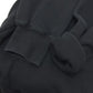 Sacai 21-0305S Logo Hoodie Pullover Top, Cotton Sweatshirt, Black, Women's