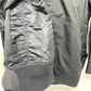 Sacai 24-03326M Spring/Summer 2024 Cotton Oxford Nylon Twill Shirt, Men's Long Sleeve Shirt, Black