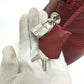 HERMES Bolide 35 2-Way Handbag in Taurillon Clemence Leather, Rouge H Leather with Silver Hardware, Red