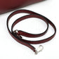 HERMES Bolide 35 2-Way Handbag in Taurillon Clemence Leather, Rouge H Leather with Silver Hardware, Red