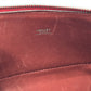 HERMES Bolide 35 2-Way Handbag in Taurillon Clemence Leather, Rouge H Leather with Silver Hardware, Red