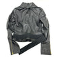 CELINE Leather Jacket, Women's, Black