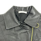 CELINE Leather Jacket, Women's, Black