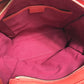CELINE 168243 Nano Shopper Luggage Bag, Crossbody Shoulder Bag, Handbag, Leather, Women's, Lipstick Red