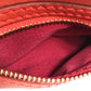 CELINE 168243 Nano Shopper Luggage Bag, Crossbody Shoulder Bag, Handbag, Leather, Women's, Lipstick Red