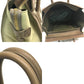 CELINE 165213 Mini Shopper Luggage Tote Bag/Handbag in Beige Leather