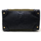 CELINE 165213 Luggage Mini Shopper Shoulder Bag Tote Bag Suede/Leather Women's Khaki