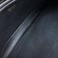 CELINE Shoulder Bag with Logo Hardware and Diamond Clutch, Suede/Leather, Gray and Black, Women's