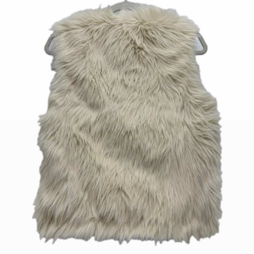 TAION EX-WR04A-SET-T2 Tion Extra Reversible Down and Eco-Fur Crew Neck apparel Down vest Nylon White Used