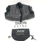 TAION EX-WR04A-SET-T2 Taion Extra Reversible Down and Eco-Fur Vest, Nylon, Women's, Black