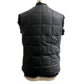 TAION EX-WR04A-SET-T2 Taion Extra Reversible Down and Eco-Fur Vest, Nylon, Women's, Black