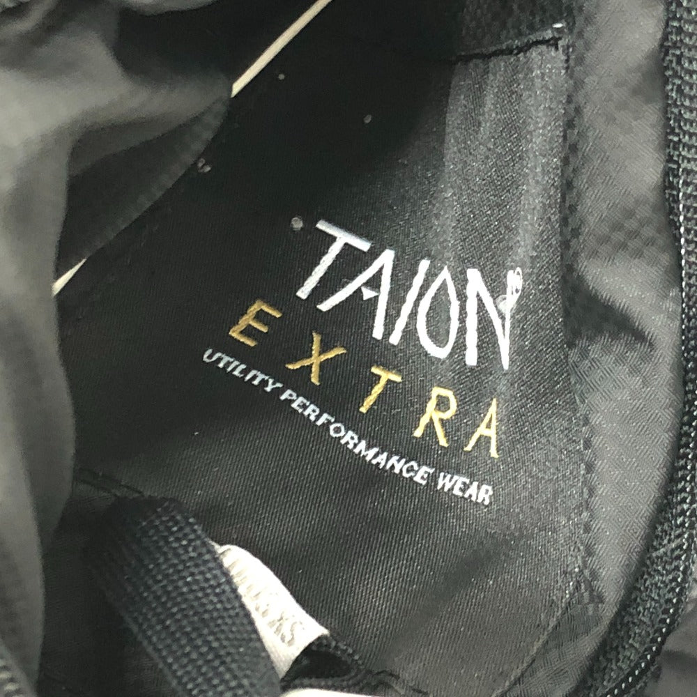 TAION EX-WR04A-SET-T2 Taion Extra Reversible Down and Eco-Fur Vest, Nylon, Women's, Black