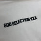 GOD SELECTION XXX ボックスロゴ パーカー 長袖 パーカー コットン メンズ ホワイト
