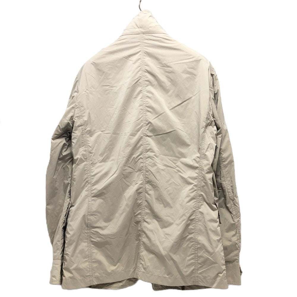 MooRER ジップアップ ジャケット 上着 ジャケット ナイロン メンズ グレーベージュ グレー