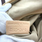CELINE Women's Padded Shoulder Bag/Handbag in Beige Leather