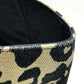 CELINE Leopard Print Horizontal Cabas Tote Bag in Canvas/Leather, Women's, Black and Beige
