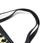 CELINE Leopard Print Horizontal Cabas Tote Bag in Canvas/Leather, Women's, Black and Beige