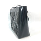 CELINE ロゴ ショルダーバッグ 肩掛け トートバッグ ビニール レディース ブラック