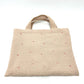 dot&dot Mothers bag Nubibag heart embroidered bag Tote Bag Canvas Beige/pink Used