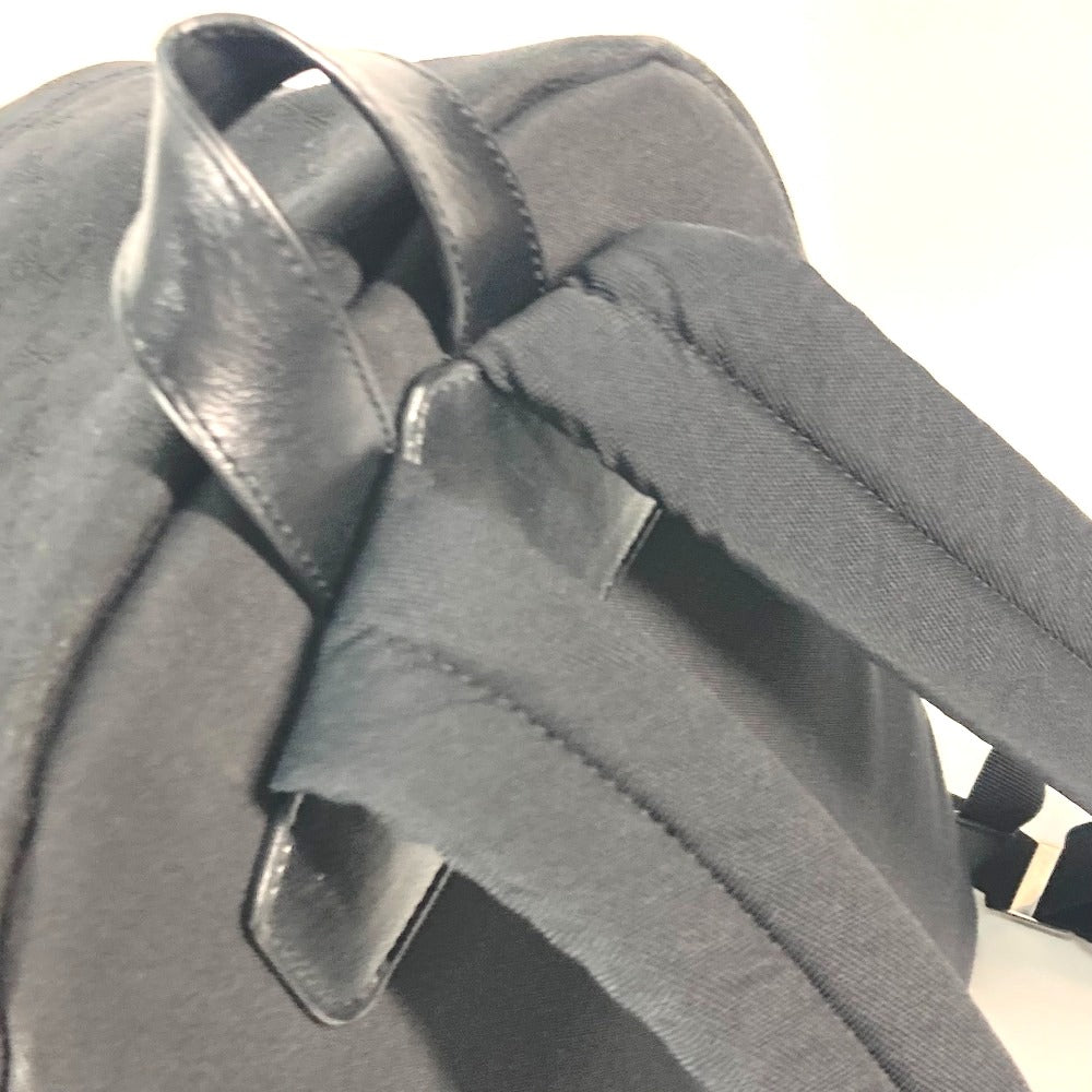 CELINE トリオンフ ロゴ カバン バックパック リュックサック キャンバス メンズ ブラック