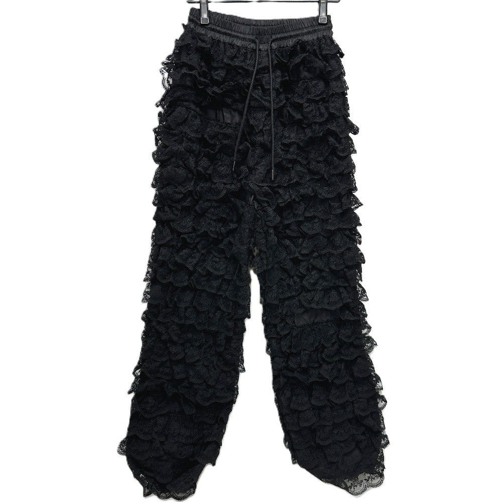 BIBIY. B31-PT046BKF ミミ レース パンツ アパレル ボトムス ボリューム パンツ ポリエステル レディース ブラック