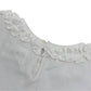 BIBIY. B61-OP158WHF Frill design IRIS RUFFLE DRESS Short-sleeved apparel Dress cotton White Used